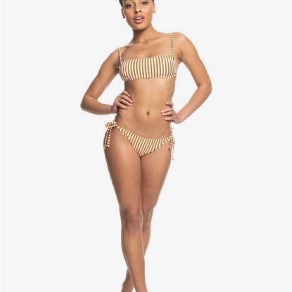 Printed Beach Classics Bandeau Bikini Top - Picture 3 of 3